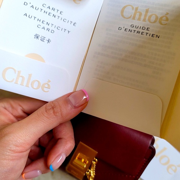 Chloe Plum Wallet (New) - Picture 4 of 6